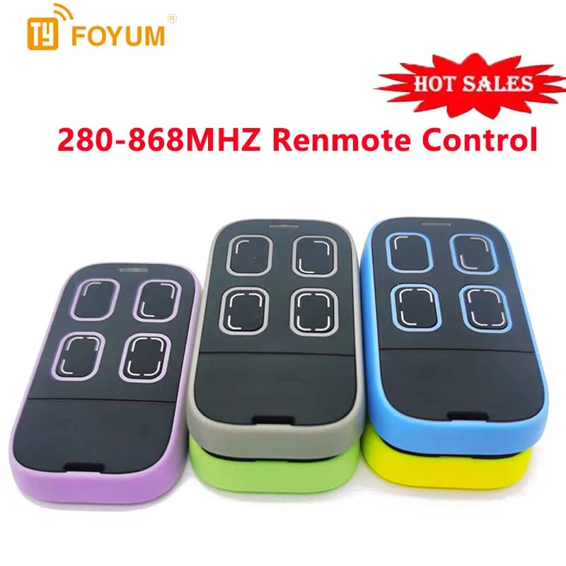 ERREKA IRIS LUNA2 LUNA3 RESON1 RESON2 VEGA ROLLER 433 MHz 868 MHz Garage Remote Control Command