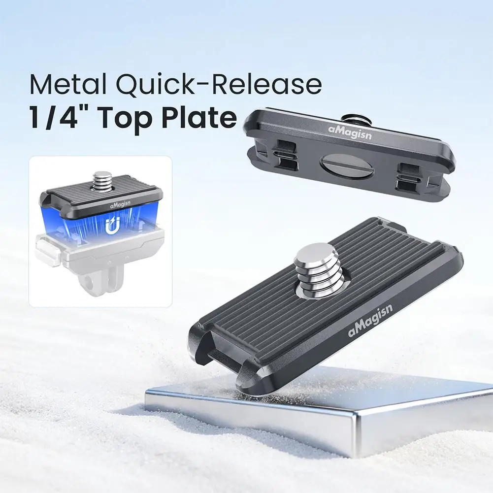 Aluminum Alloy Magnetic Quick Release Adapter 1/4