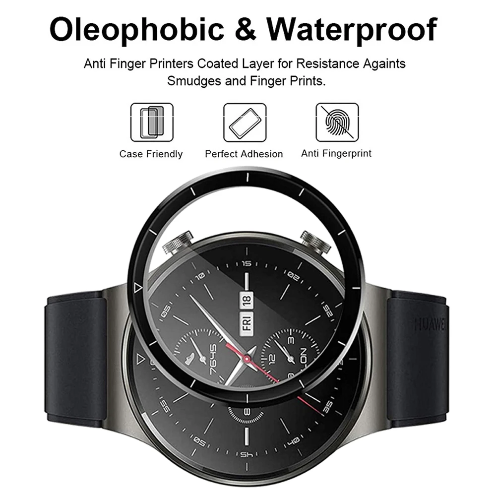 3D Curved Composite Protective Film For Huawei Watch GT2 Pro Smart Watch High Quality Scratch Resistant Protector Accessories
