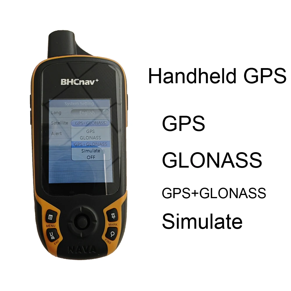 Gps Portátil de Alta Precisão F30 para Exploração Selvagem Semelhante ao Explorist 310 com Sistema de Satélite Gps Glonass