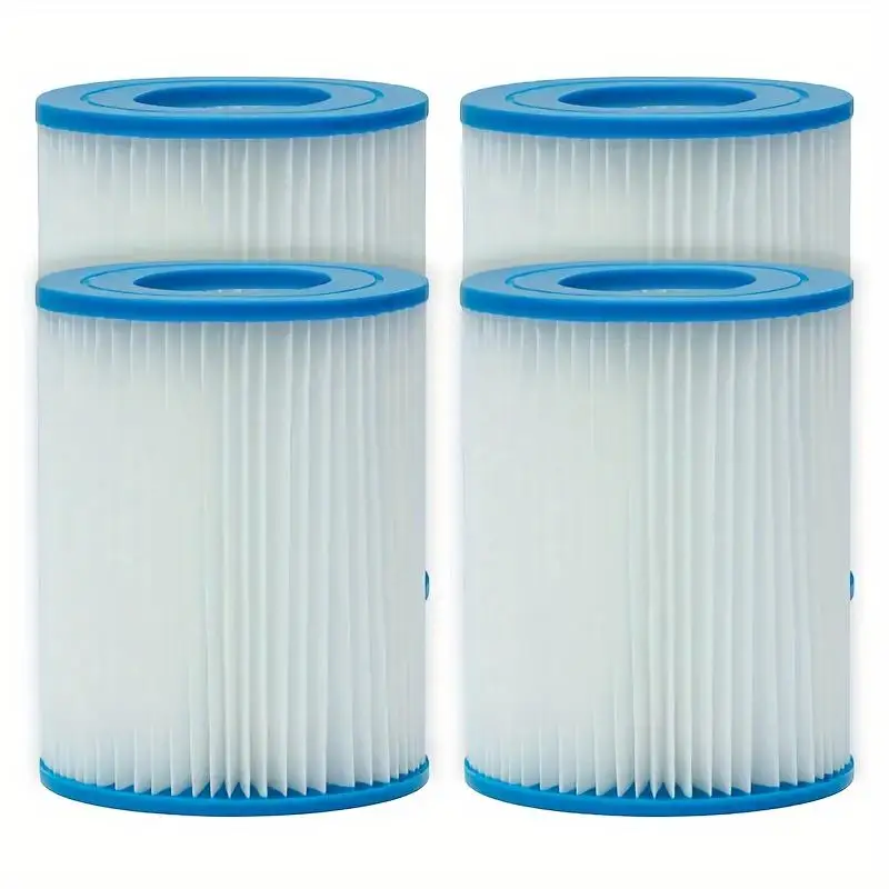 4PCS Pool Filter Cartridges For Swimming Pools Filter Pump Accessories Circulation Cartridges For BESTWAY TYPE II No. 2 42012