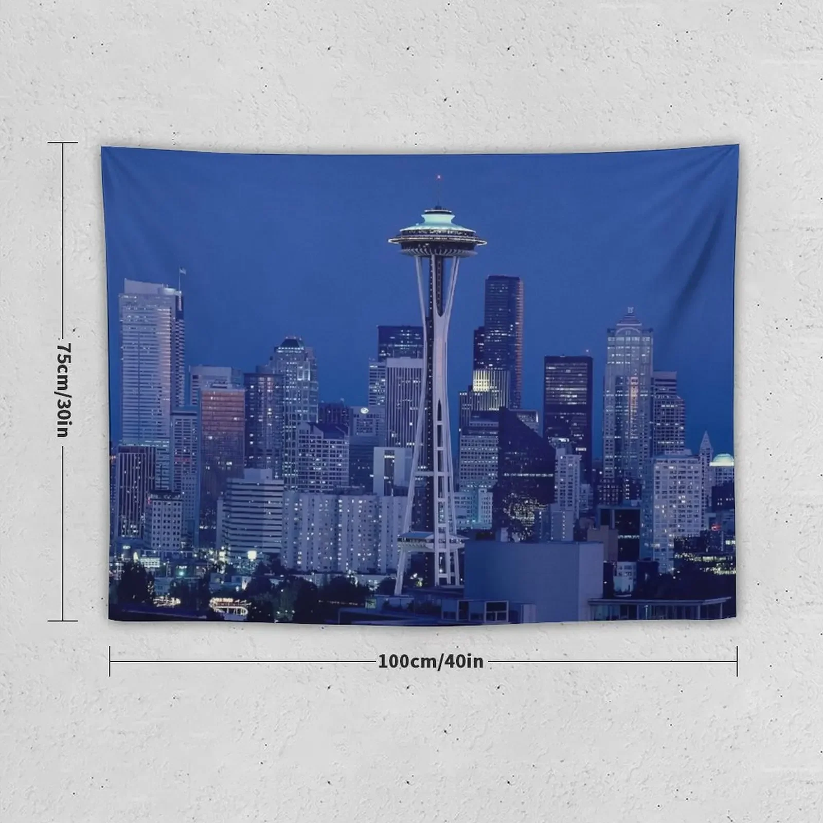 Seattle Washington Tapestry Cute Room Decor Room Decor Aesthetic Tapestry