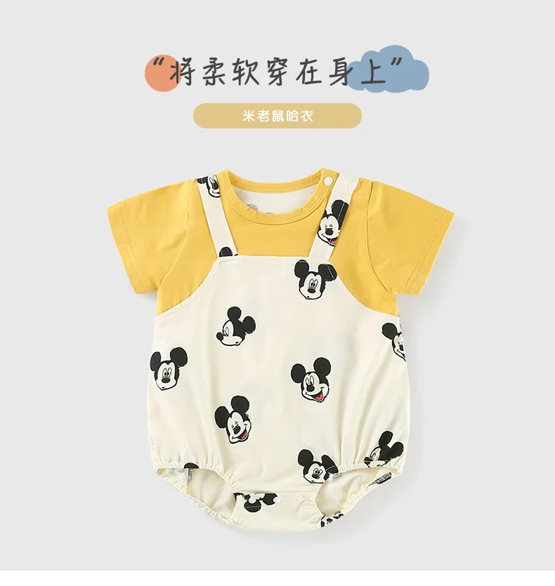 High quality Baby Romper Newborn Infant Baby Boy Girl Romper Short sleeve Jumpsuit Baby Clothing