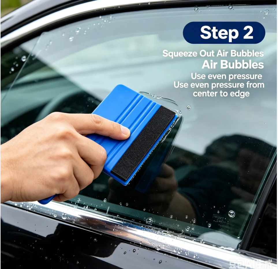 New Car Film Wrap Tool Kit Squeegee Set Vinyl Scraper Cutter for Vehicle Window Tint Car Accessories Wrapping Tools
