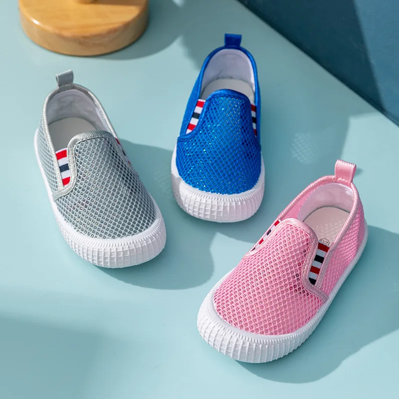 

Tenis Kids Shoe2023 Summer Children Hollowed Out Mesh Shoes Boys Sports Shoe Soft Soles Elastic Foot Covers Girls Shoezapatillas