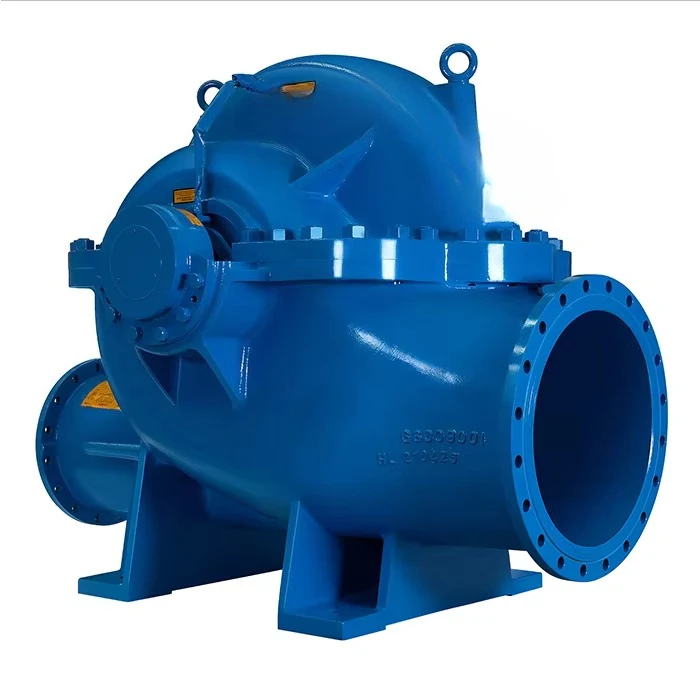 Pompa industriale ad alta pressione grande Pompa divisa da 55 kW 1000,5 m S Macchina centrifuga per pompaggio acqua di mare ad alto sollevamento 60 Hz a doppia aspirazione