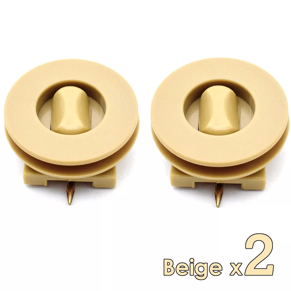 Carpet Floor Mat Retainer Clips For 2-Pack - Plastic Anchors Designed to Keep Mats Aligned on Vehicle Floor Surfaces