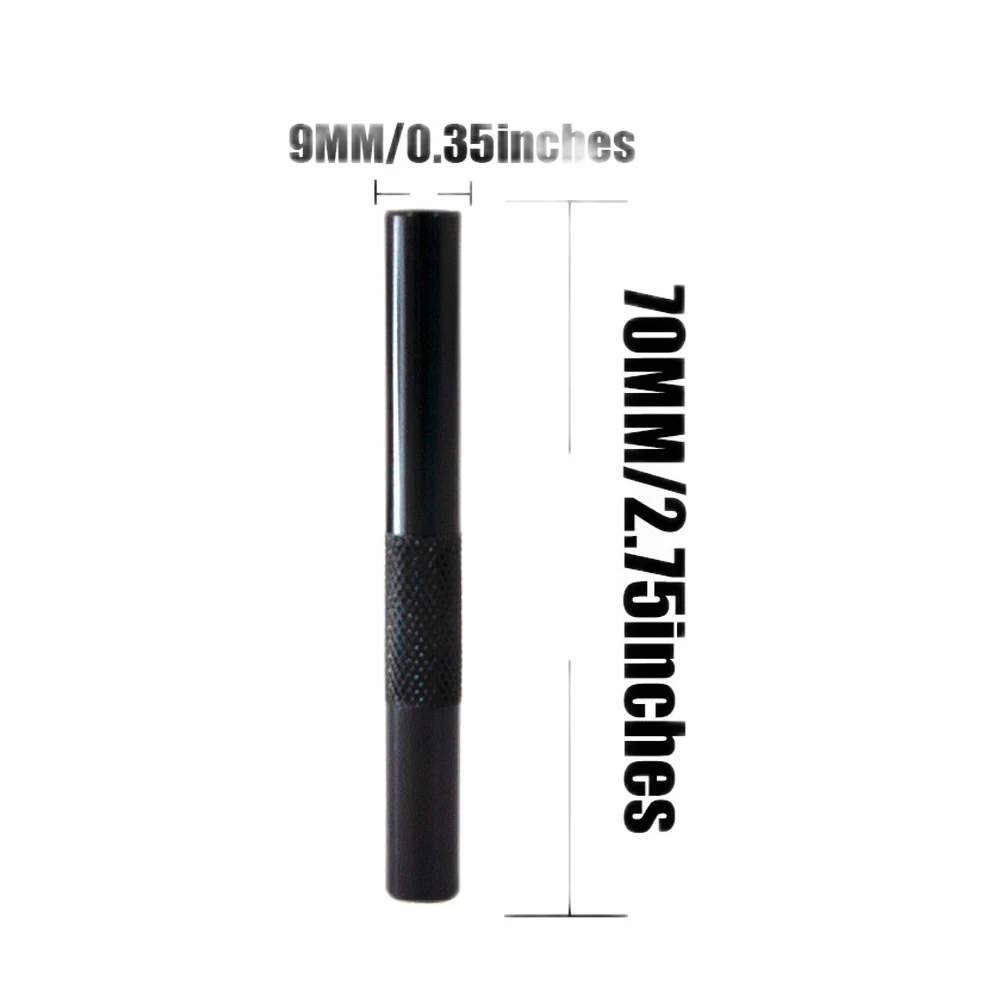 Metal Straw Cool Gadget for Men Aluminium Alloy Tube Portable Metal Smoke Pipes view 3