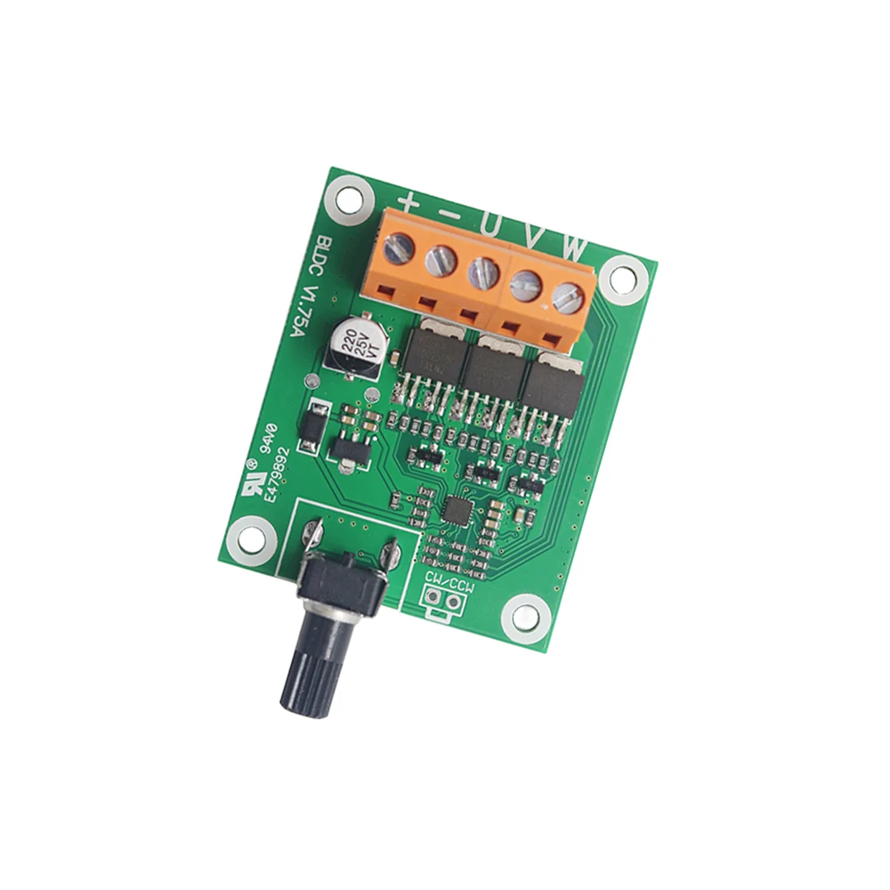 1PC DC Brushless Motor Drive Board Motor Speed Controller Module DC6-24V Motor Governor Support 2-5S Small Power Brushless Motor