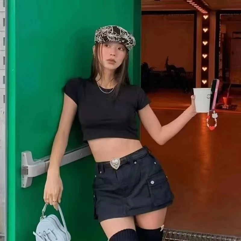 

New Niche Embroidered Black Berets for Women Spring and Summer Travel Fashion Korean Versatile Sunscreen Forward Hats