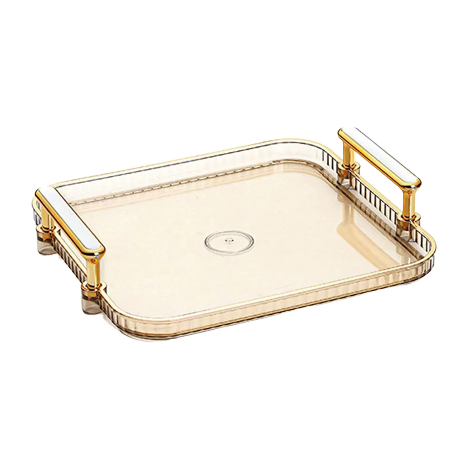 Snacks Plate Fruit Plate Multipurpose Non Slip Appetizer Serving Tray Serving Platter for Dessert Nuts Snacks Bathroom Bedroom