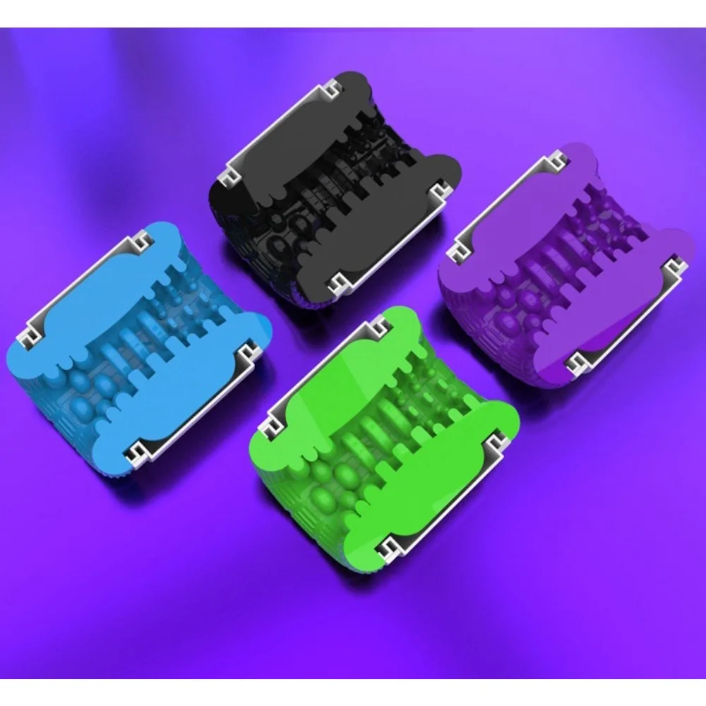 كوب طائرات ذكر برأسين من خلال منتجات جنسية للبالغين لمدرب القضيب المحمول من النوع #6