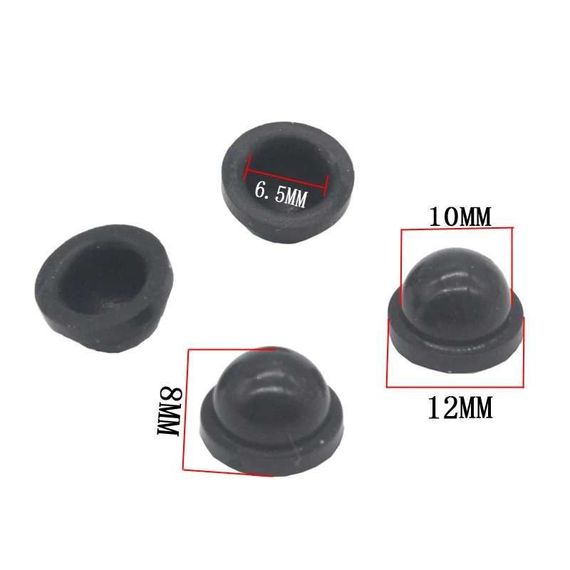 4Pcs 1: 10 RC Model Radio-Controlled Car Accessories for Shock Absorber Oil Seal Ring Sealing Ring Leakproof Cup HSP Vehicle