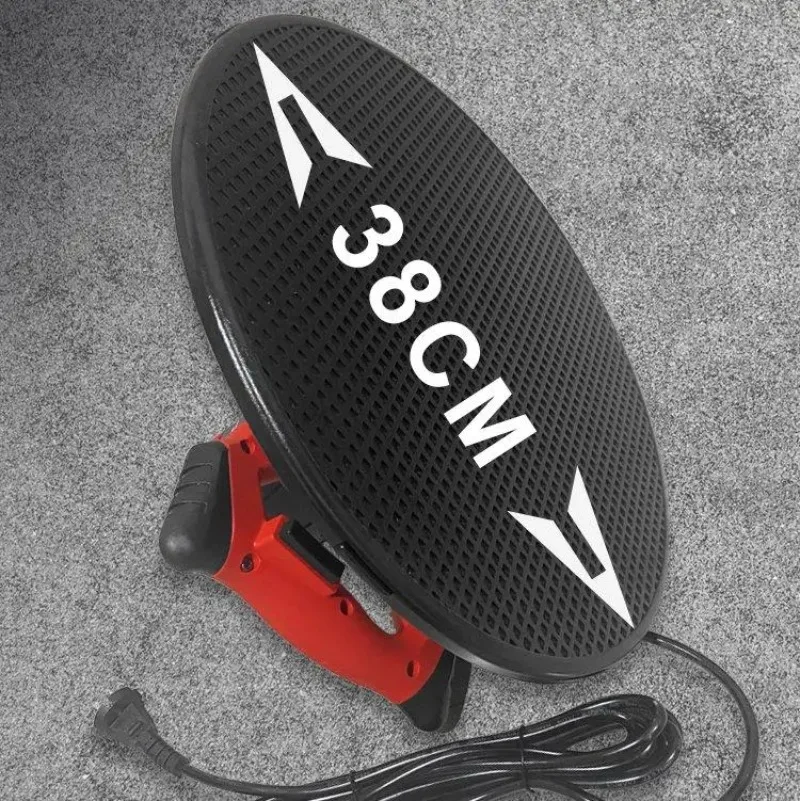 Electric hand-held wall plastering unit uses 220 volts, 1.5-meter extension rod, and comes with free accessories