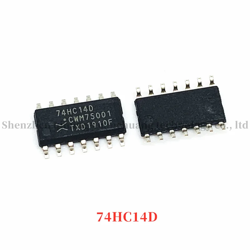 

50PCS 74HC14D SOP14 inverter logic gate and the inverter SMT IC chip electronic components