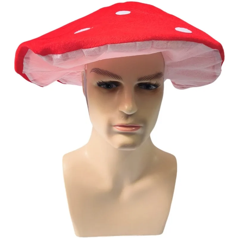 1 pz Halloween Divertenti Cappelli Animali Colorati Feltro di Poliestere Polpo/Anatra/Fungo Costume Copricapi per Puntelli Foto di Festa