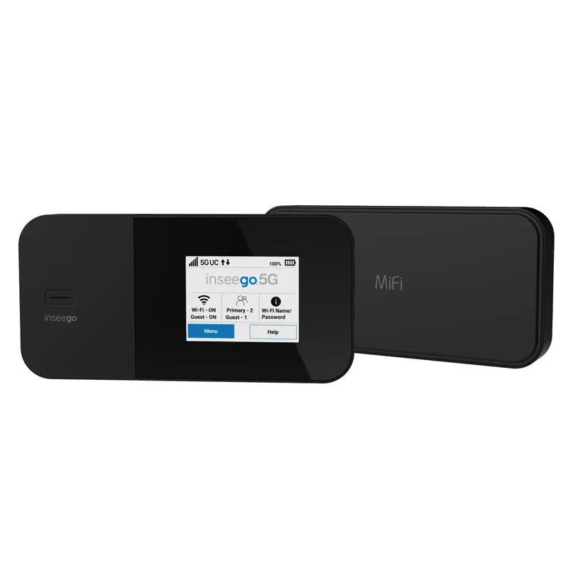 Inseego MiFi X PRO 5G M3100 Tragbarer drahtloser WiFi-Dualband-Taschen-Hotspot für mobiles Netzwerk mit SIM-Kartensteckplatz RJ45-Ethernet-Anschluss