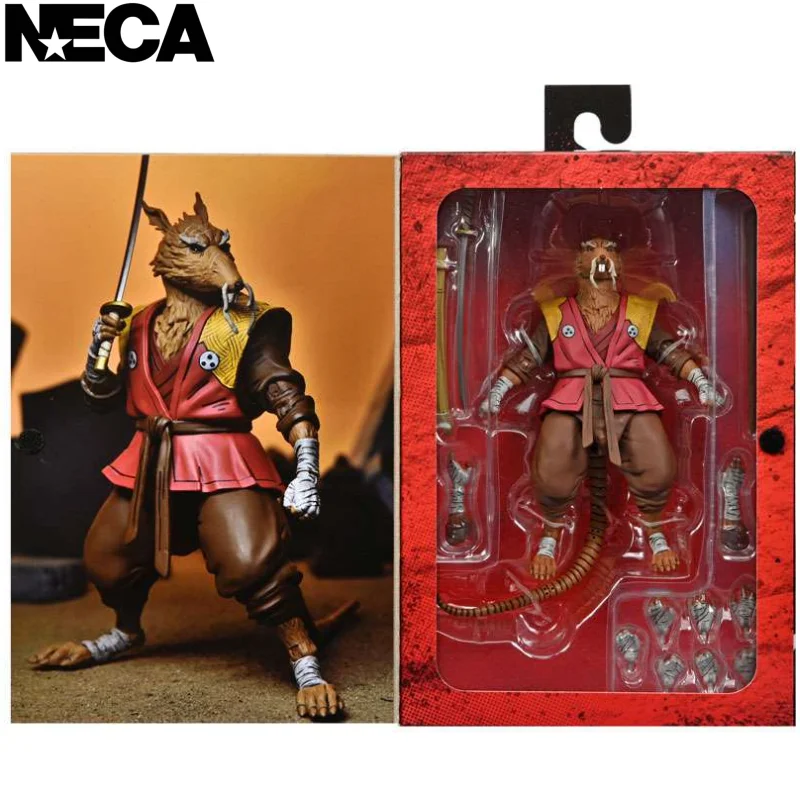 

Предварительная продажа Neca 1/12 54351 ниндзя черепашки финал Ronin манга версия учитель Sprite серьезно поврежденный Рафаэль Леонардо подарок