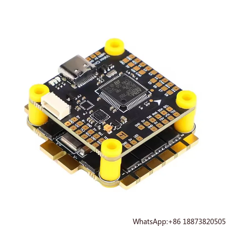 F7 Stack-Velox CINE F7 FC+V50A SE 4-in-1 ESC HD Analog Flight Controller Double BEC For RC FPV Racing Freestyle