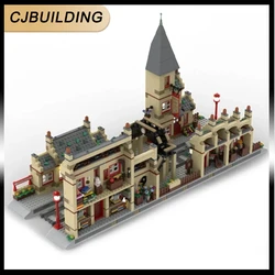 HP Movie Model Moc Building Bricks Hogsmeader Station Extension Technology Modular Blocks Gifts Toys DIY Set Assembly MOC-156778