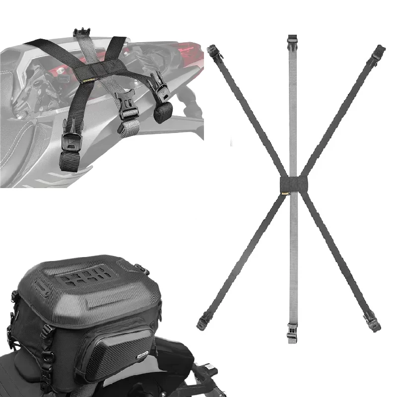 

Motorcycle Tail Bag Mounting Strap Fit MT2335 MT21610/20/30 MT2208/15/30 Back Saddle Bag Straps