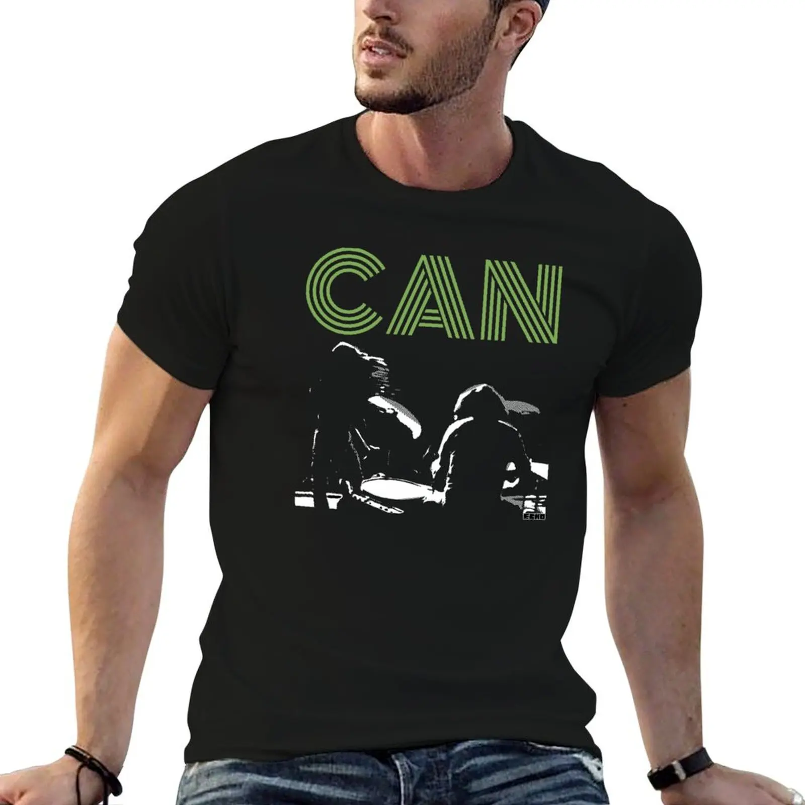 

CAN (the band) T-Shirt anime t shirts oversize graphic t shirts for man cotton t shirt man T-Shirt