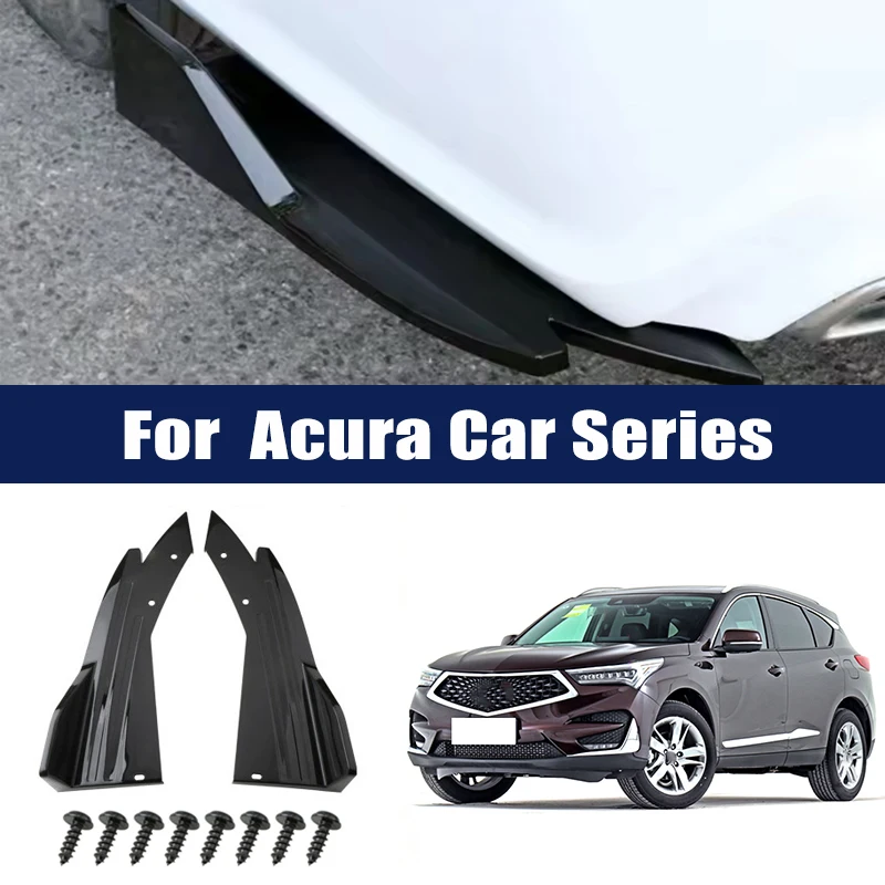 

Rear Bumper Lip Diffuser Splitter Canard Protector Front Spoiler Body Kit For Acura RDX MDX TLX Integra CDX ZDX NSX TL TSX RDX