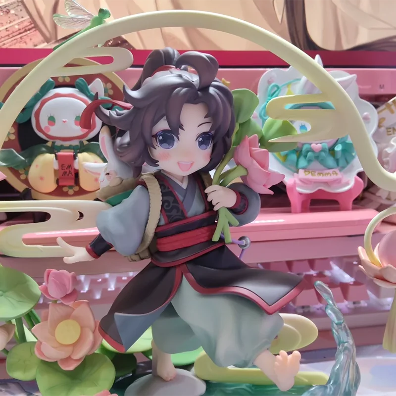 Anime Modelo Decoração Desktop, O Fundador do Diabolismo, Wei Wuxian Certified Produ Lan Wangji Action Figures, Brinquedos Pingente Presentes