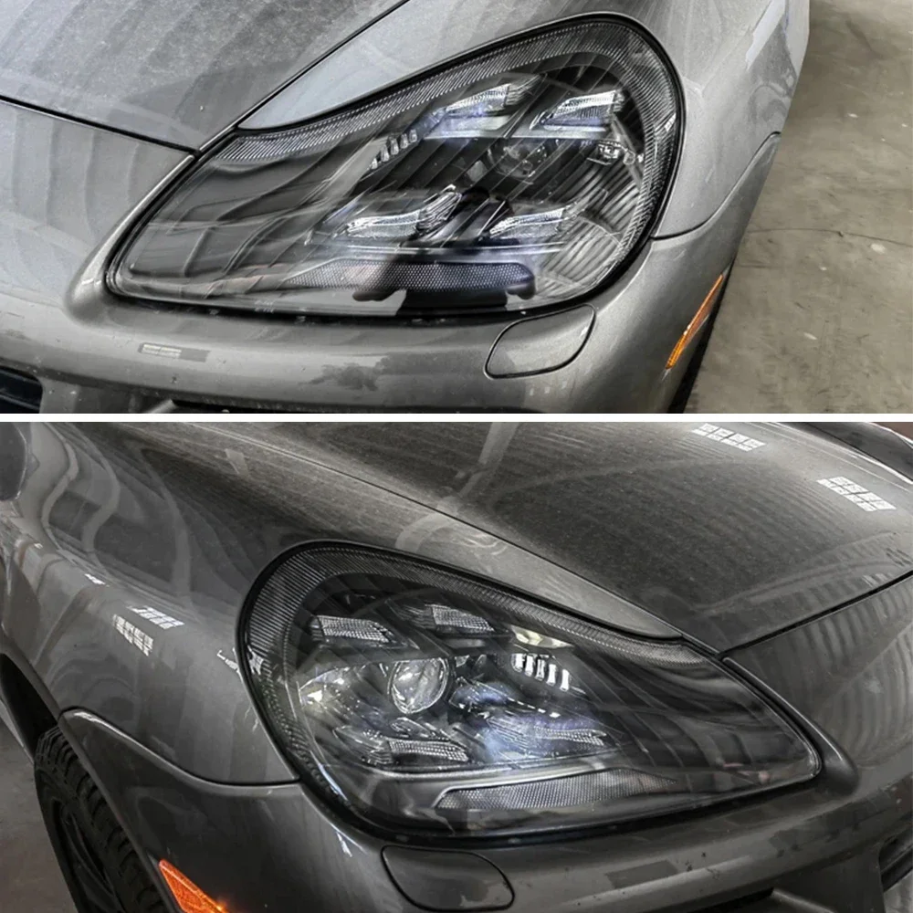 For Porsche Cayenne 957 2007-2010 2pcs PDLS Style Full LED Headlamp Assembly Projector Lens Car Front Light Upgrade Accessories - view 6