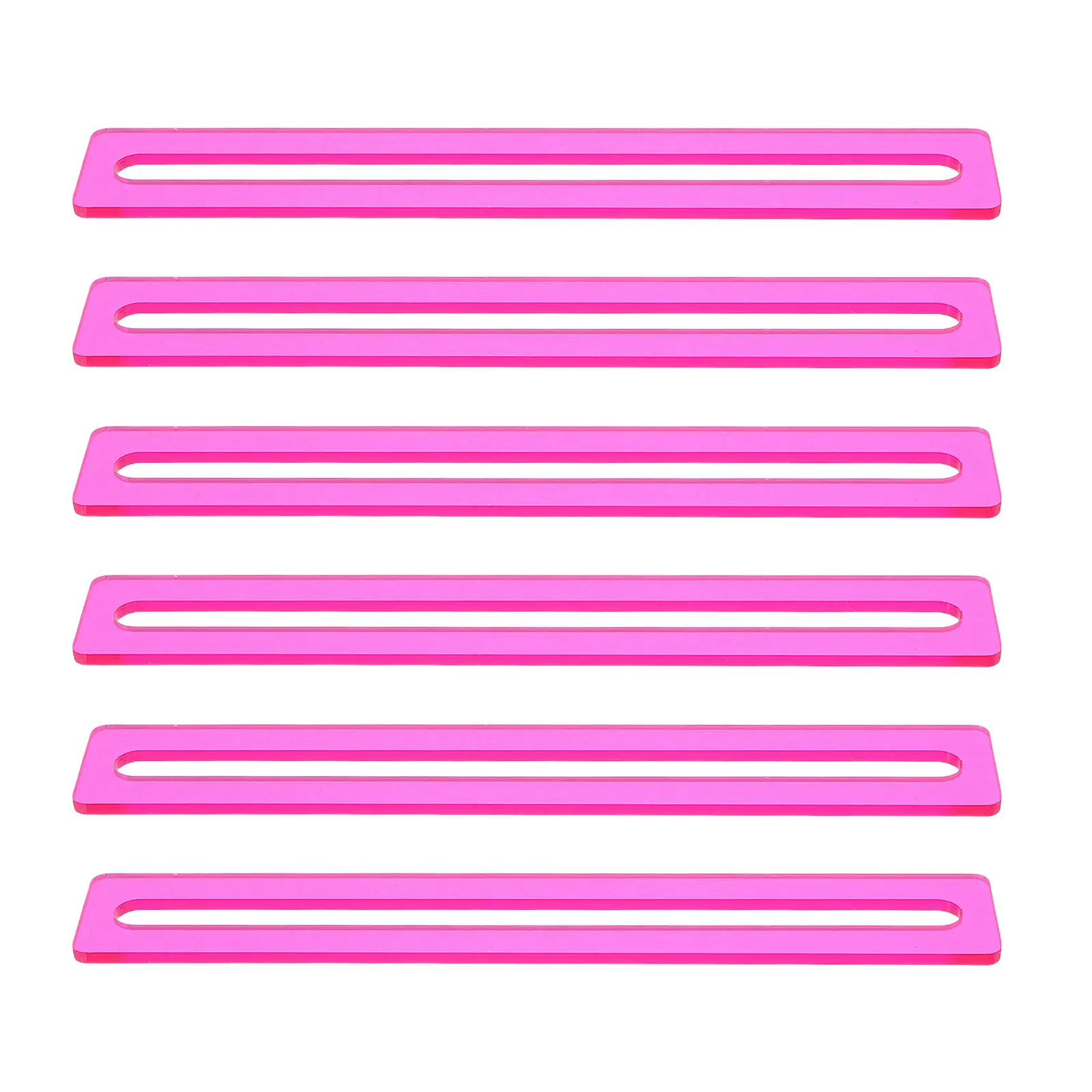 

Набор из 6 полосок-накладок для чтения при дислексии, направляющие полоски для чтения, закладки для студентов, учебные пособия для класса