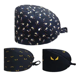 Unisex Adjustable Medical Surgical Cap Nurse Doctor Cap Dental Clinic Surgery Hat Pretty Cute Multipurpose Women Dust Scrubs Hat