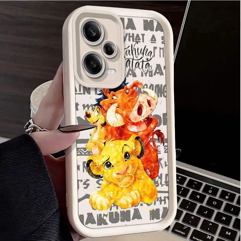 

Disney Lion King Cute For Redmi K50 K40 K30 K20 12C 10C 9C 9AT 9A Ultra Pro Prime Eye Ladder Phone Case