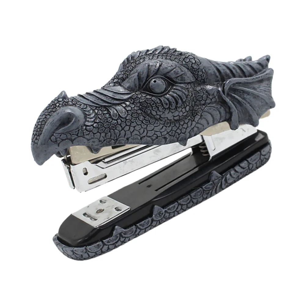 Wisking Tool Electric Faucet Stapler Heavy Duty Office Supply Desk Dragon Decor