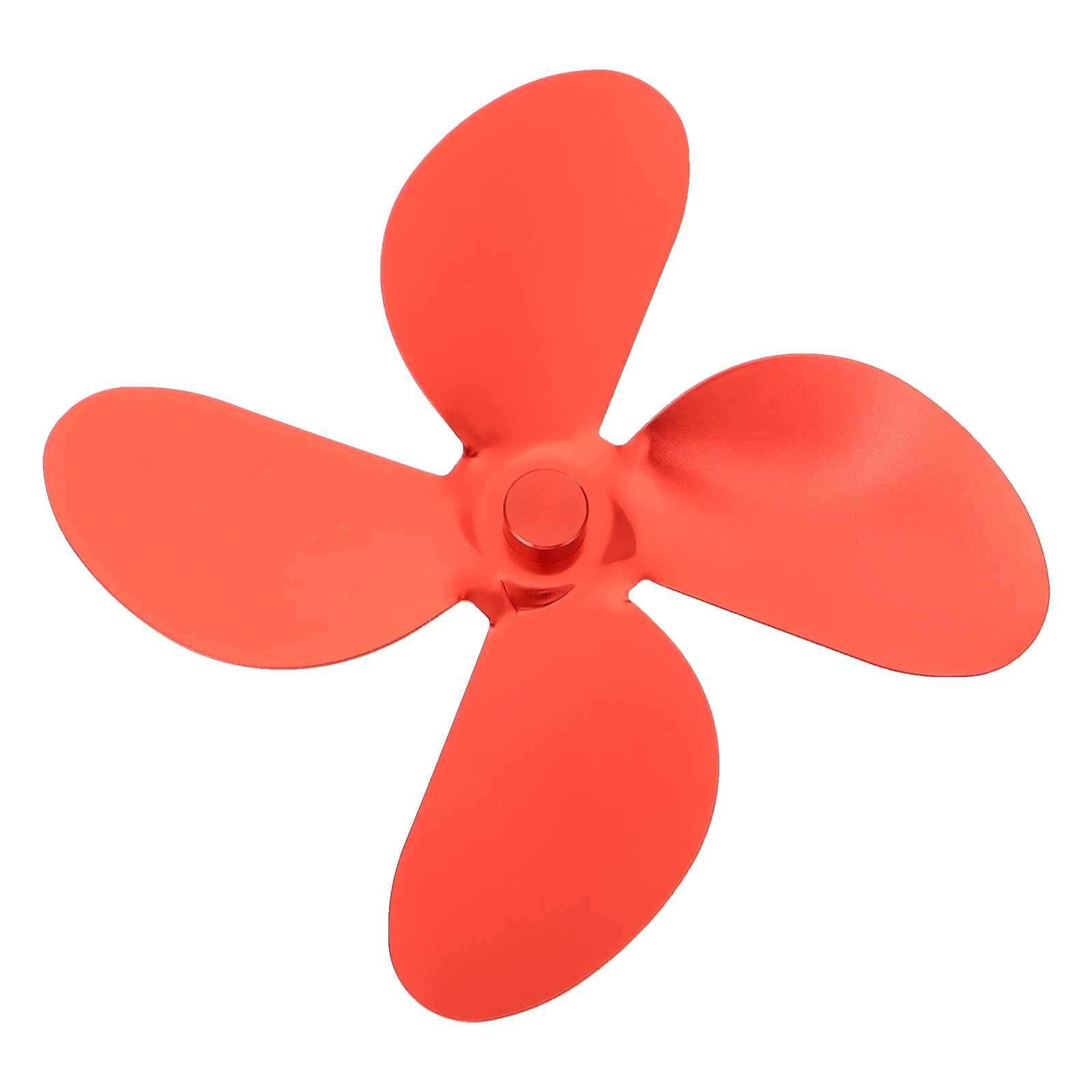 

1 set Aluminum Alloy Fan Blades Heat Powered Fireplace Accessories Silent Stove Parts Warm Air Thermal Fans Long Life