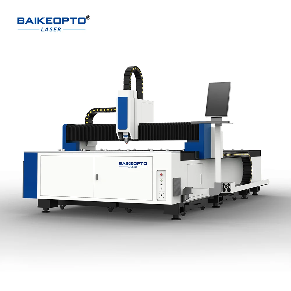 Baikeopto BK-FH3015C Metal CNC Fiber Laser Cutter Cutting Machine Iron Steel Aluminum Copper Plate Sheet 2000W