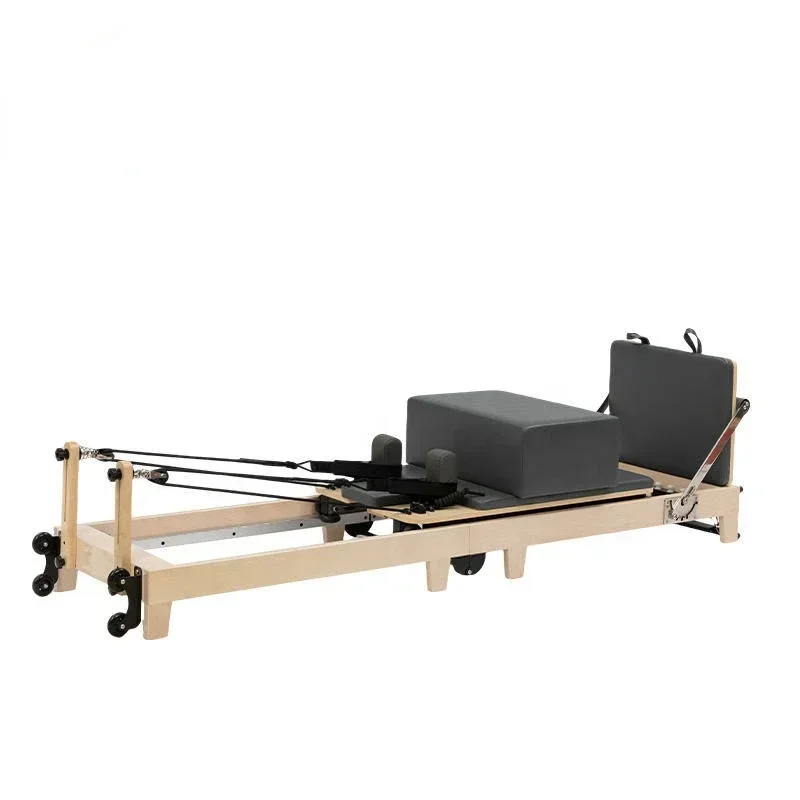 Fitness Yoga Fitness Equipment Oak Reformer Pilates Core Training Bed with Free Spare Parts