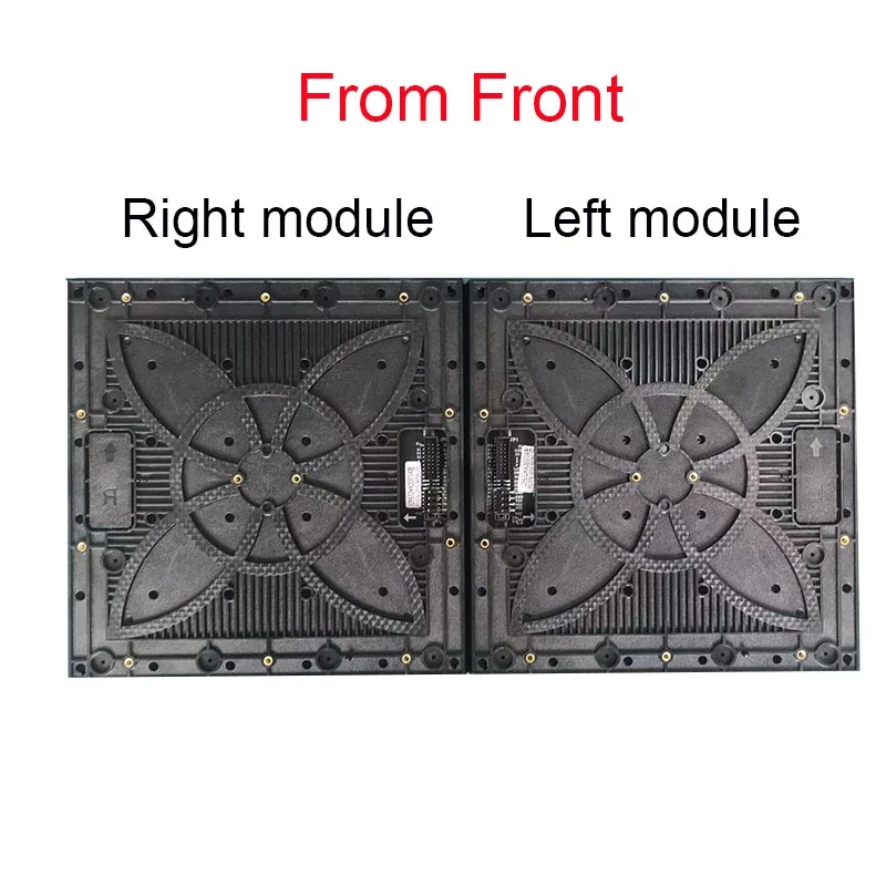 2pcs/lot P3.91 Intdoor SMD LED Display Module 250x250mm Full Color Module LED Advertisement Screen Module P2.976/P4.81
