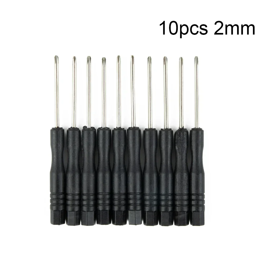 10pcs 3.22Inch Slotted Cross Screwdriver 2mm Multi-function Screwdrivers For Disassemble Toys Repair Hand Tool accessories