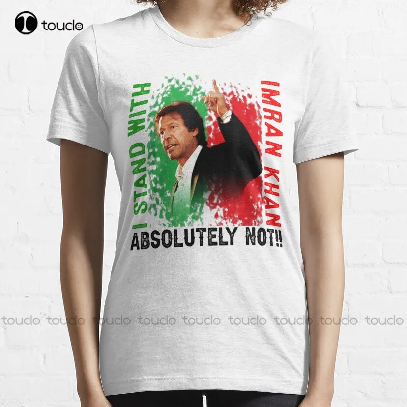 I Stand With Imran Khan - Imran Khan Pti Pakistan Support Freedom Pti Support Pakistan Classic T-Shirt Fashion Tshirt Summer 