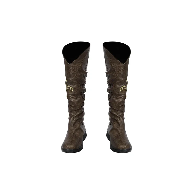 2025 Aaa Película Legolas Cosplay Lord Botas De Cuero Marrón Para Hombres Zapatos De Fiesta De Halloween — -69%, 115.94€ Coupon, from 49.69€ – 69% descuento – €49.69