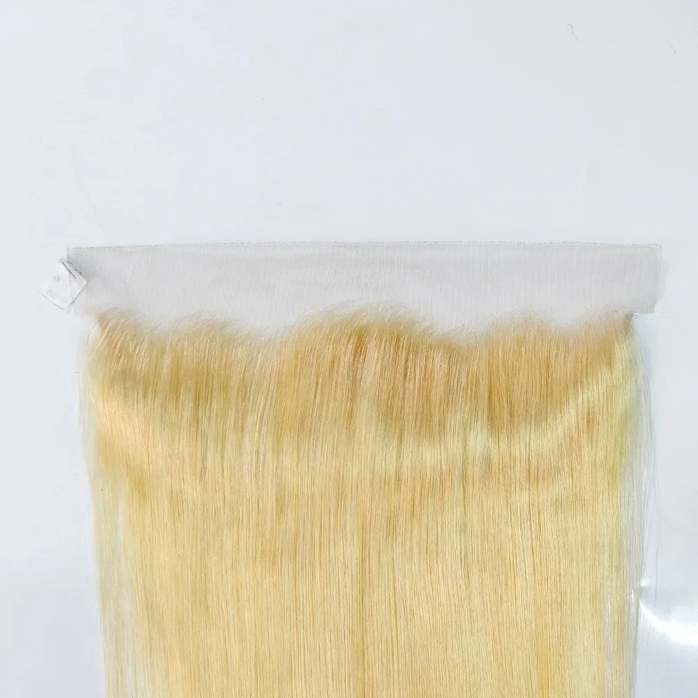 613 # 13x4 Lace-Frontal, glattes Echthaar, 10-22 Zoll, weiches Remy-Haar, vorgezupfte Babyhaare, anfängerfreundlich für den täglichen Gebrauch – Detail 6