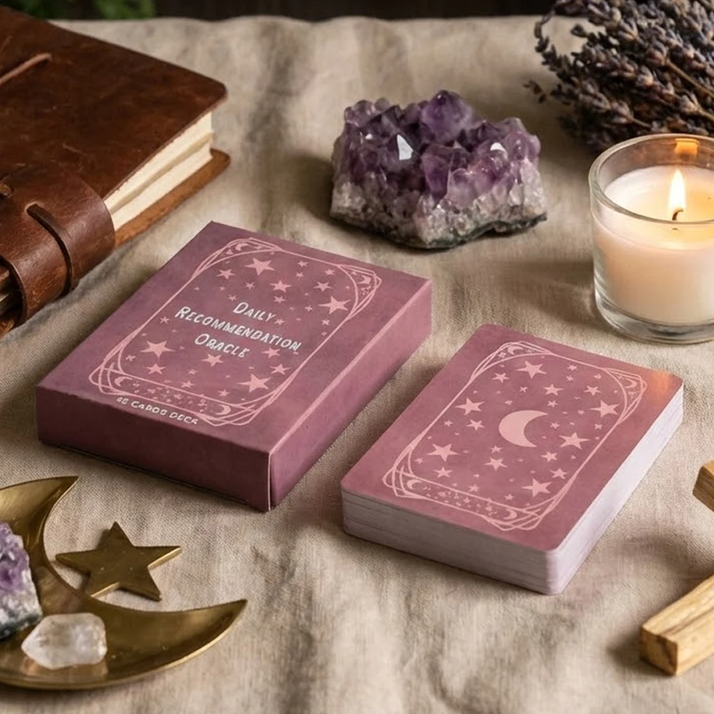 

Ежедневные рекомендации: Колода карт Оракул 10,4*7,3 см - 45 карт, Небесная Колода Аффирмаций для Духовного Направления и Сознательности