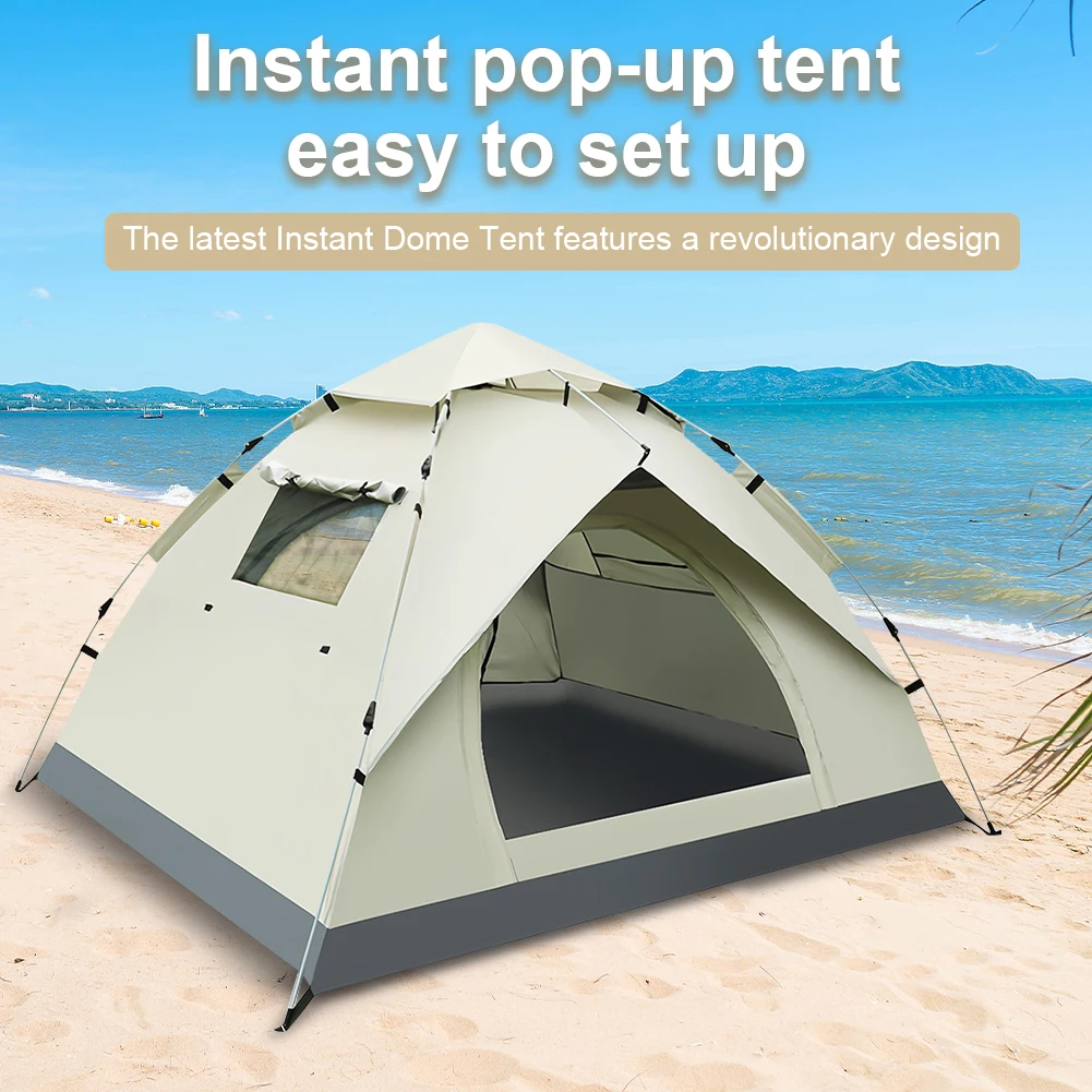 Fully Automatic Portable Tent Lightweight Easy Set Up Tent Quick Open Tent for Hiking Backpacking Camping