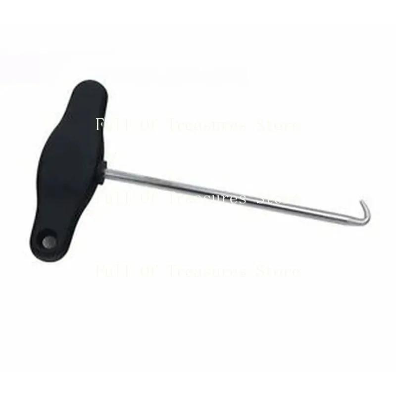 T-Shape Handbrake Pull-out Hook, VAG Dashboard, AC Trims Removal Tool, Fit para e , 3438, Novo