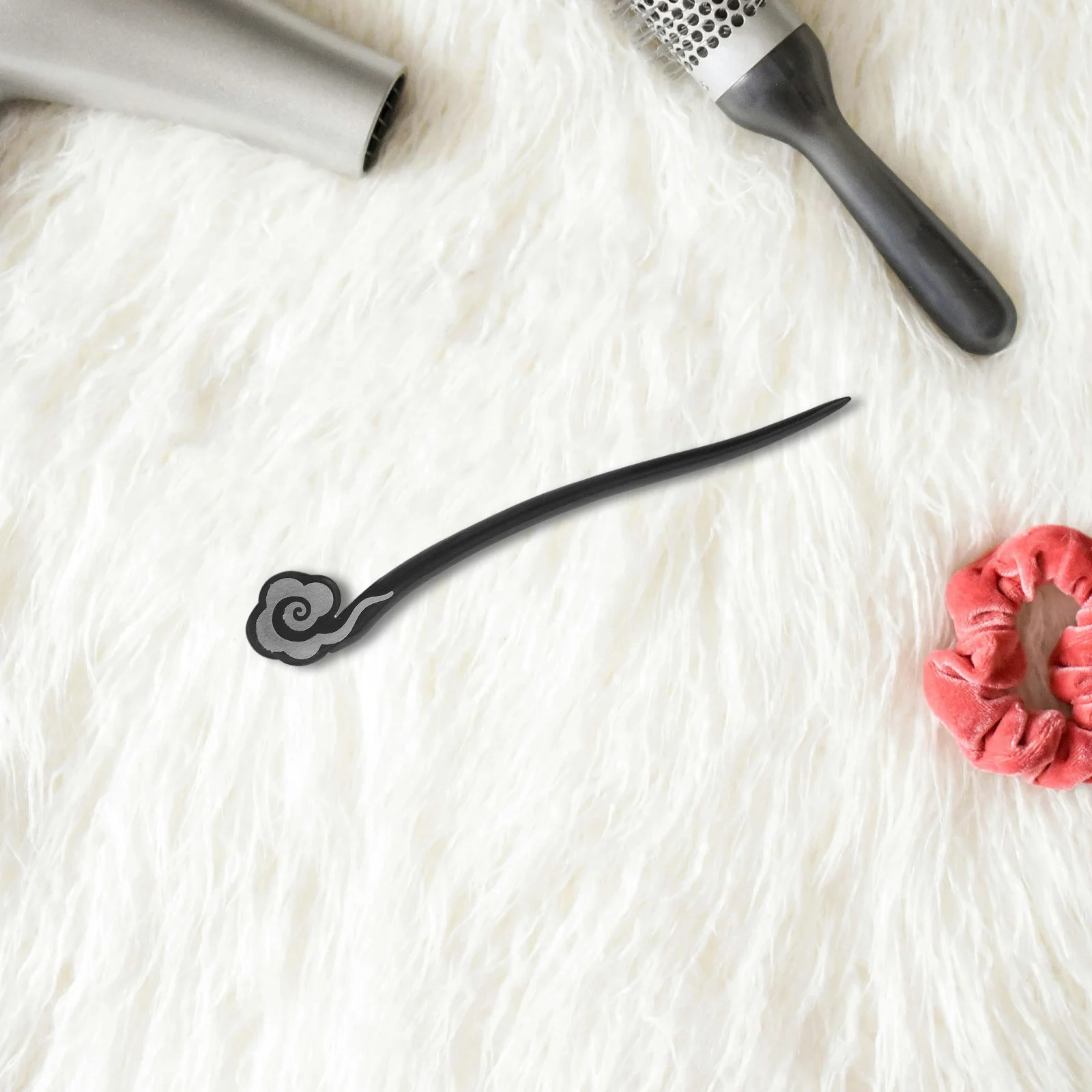 

Vintage Chinese Hairpin Exquisite Design for Women Bun Hairstyles Wooden Hair Stick for Special Occasions and DIY