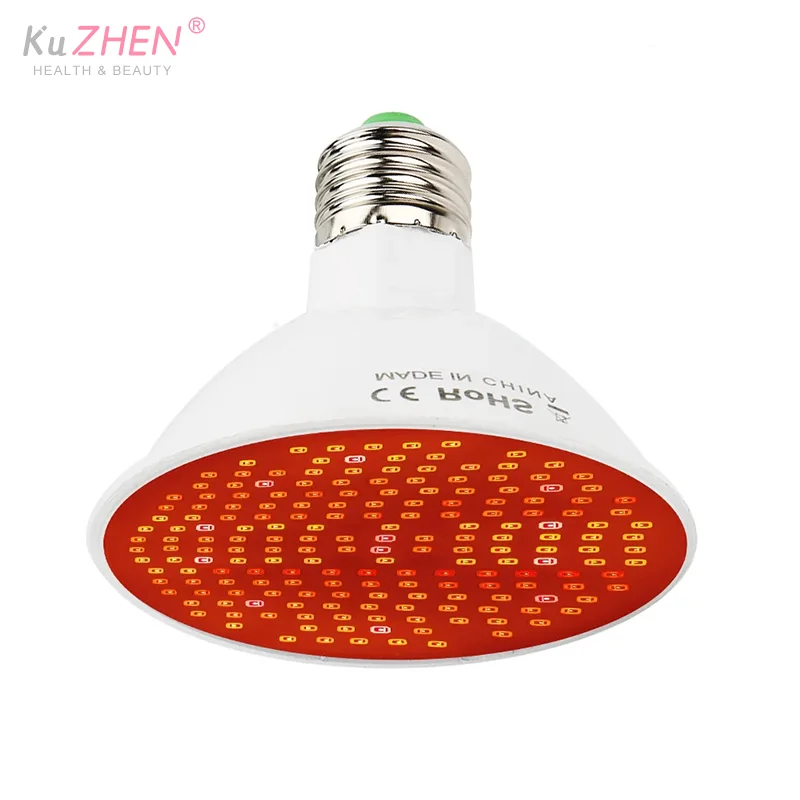 1 قطعة لمبة العلاج بالضوء الأحمر مع مشبك مصباح LED 660nm الأحمر و 850nm بالقرب من جهاز العلاج كومبو بالأشعة تحت الحمراء للعناية بالبشرة لتخفيف الآلام