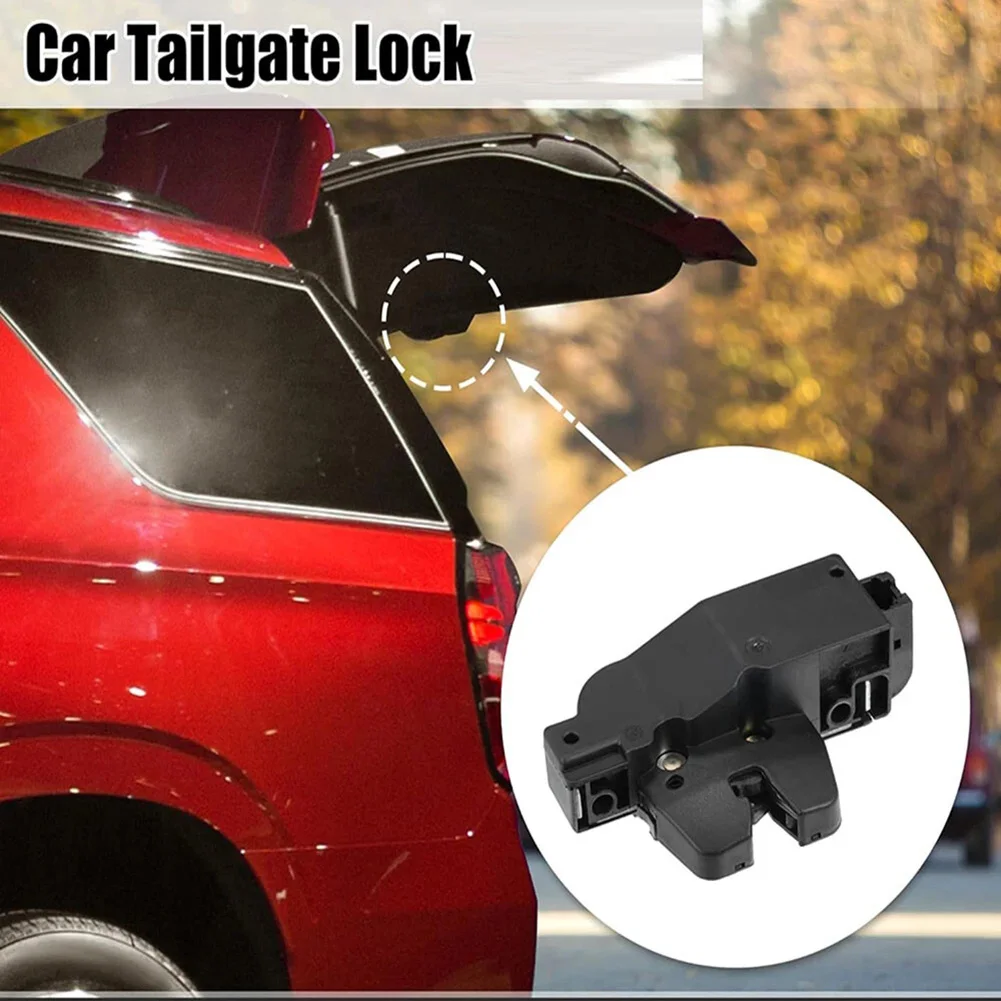 Black Tailgate Actuator Rear Tailgate for Lock Actuator for Lock Boot Lock Motor OEM 9646091580 Factory Specification Match