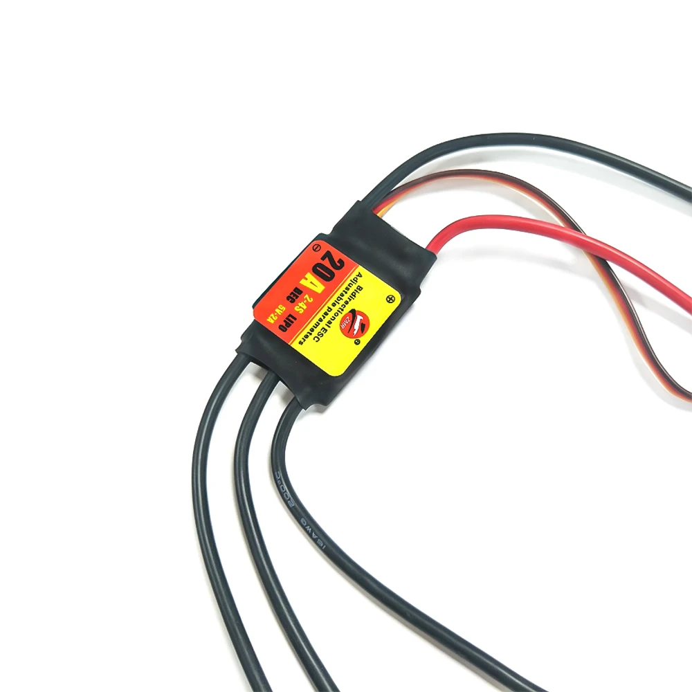 ZMR bidirectional adjustable parameter brushless ESC 12A/20A/30A/40A/50A/60A/80A 2-6s lipo with BEC for RC ships