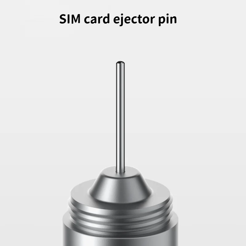 2 in 1 SIM Card Tray Removal Tool Eject Pin Multifunctional Earphone Cleaning Brush Reset Tools for iPhone Cellphone Headphone