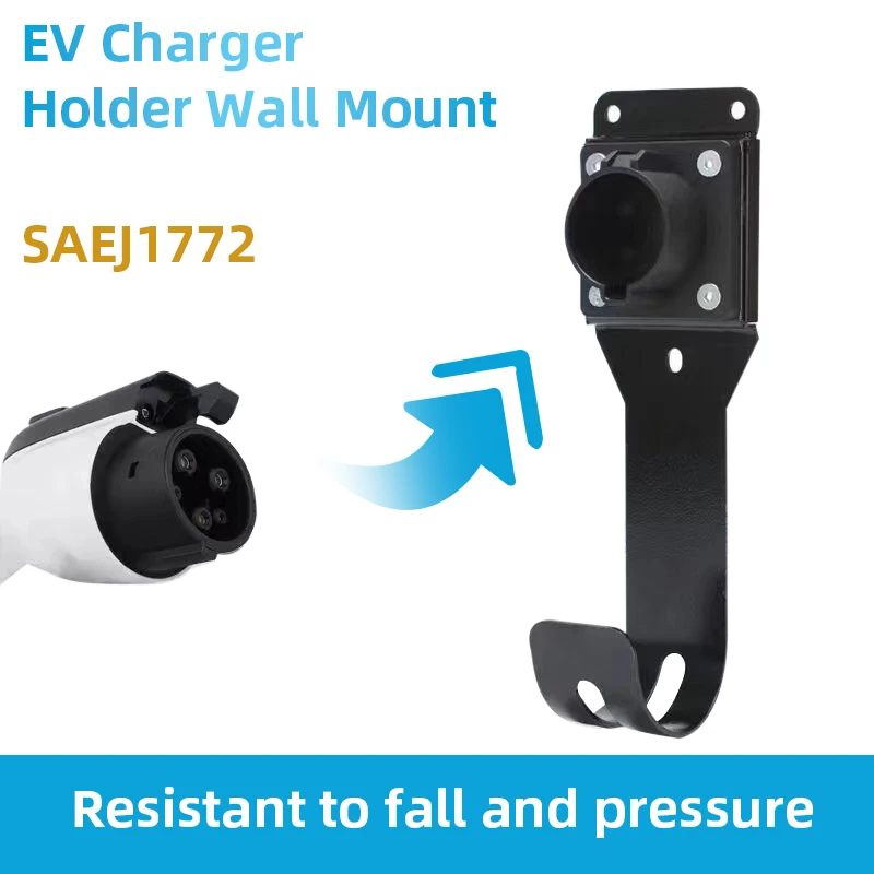 EV Charger Holder Wall Mount for Tesla Electric Vehicle Charger Models 3 X Y S Charging Cable Holder